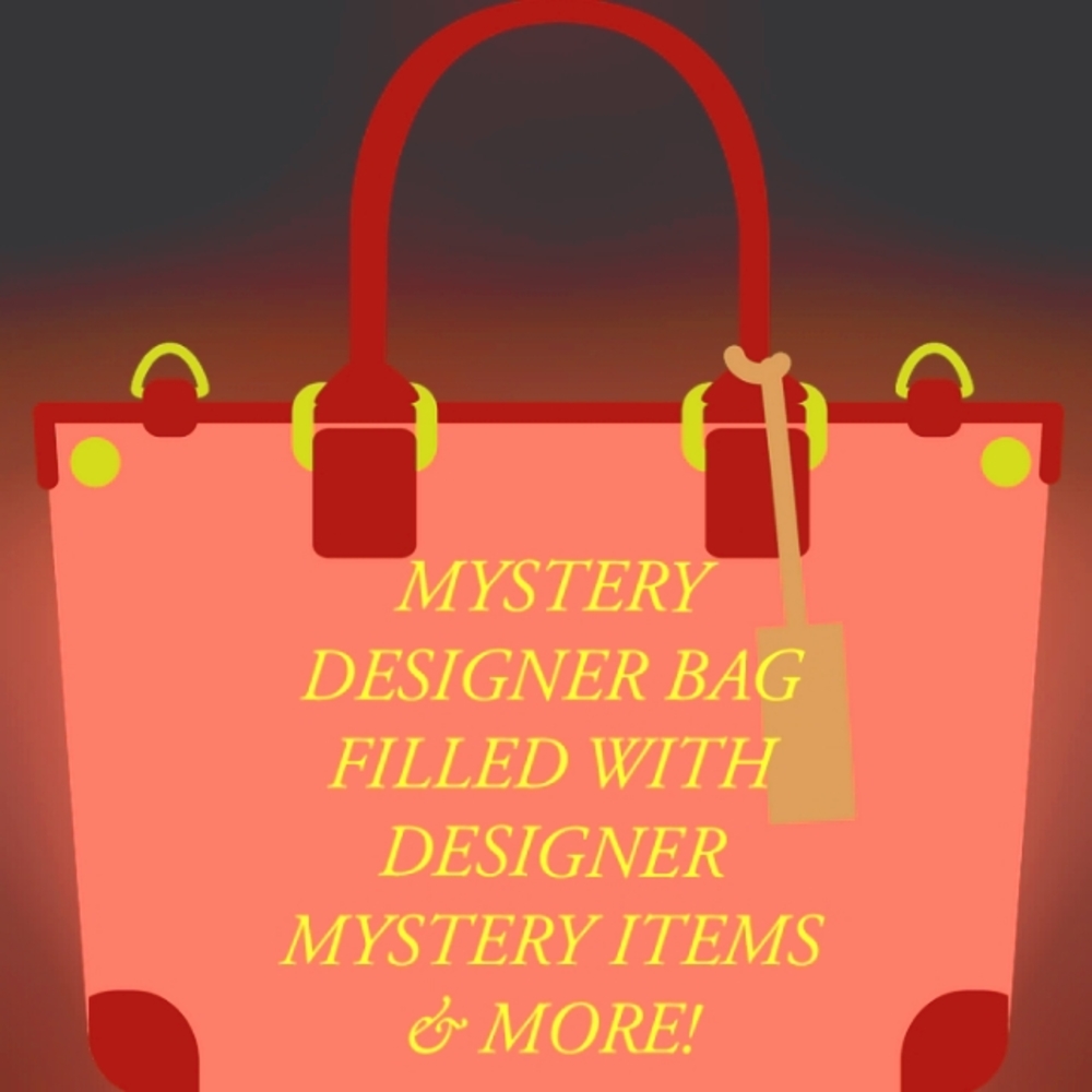 DESIGNER *FILLED WITH DESIGNER ITEMS+MORE* BAG MYSTERY BUNDLE